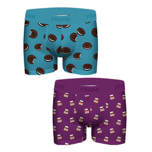 Μποξεράκι Ανδρικό John Frank 2pack με σχέδια