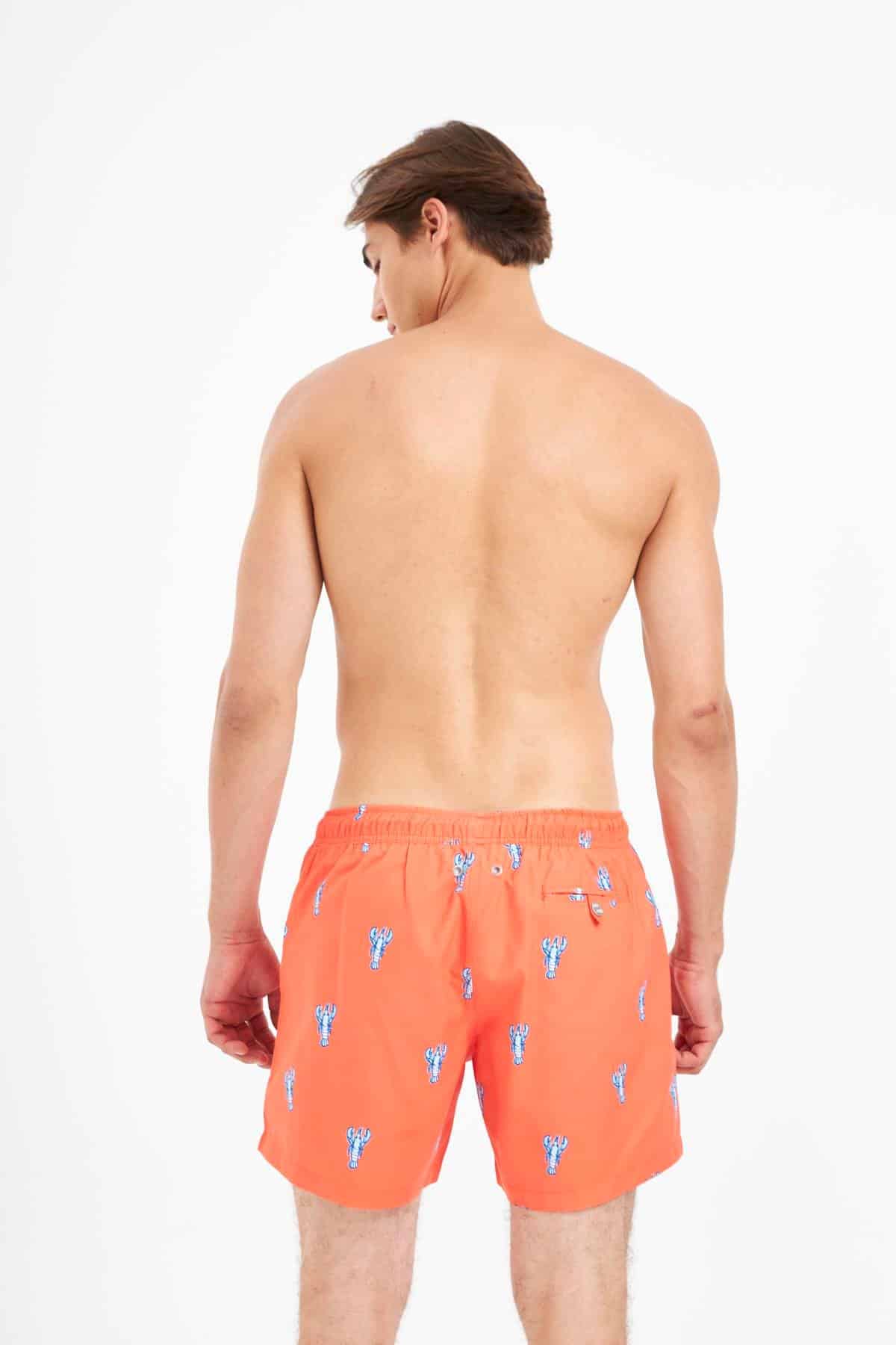 Ανδρικό Μαγιό John Frank Σορτς με Σχέδια - Image 3