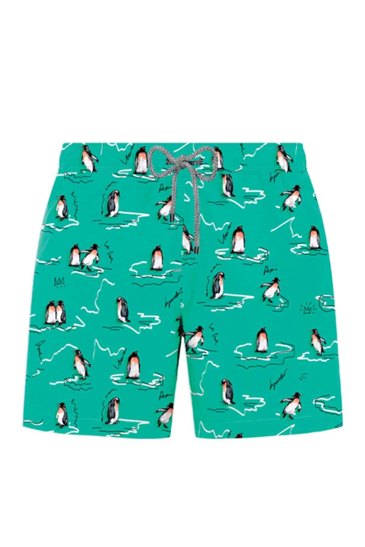 Ανδρικό Μαγιό John Frank Σορτς με Σχέδια