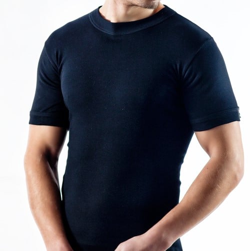 Φανελάκι Κοντομάνικο Με Κλειστό Λαιμό (2 Pack) Vero By Aslanis