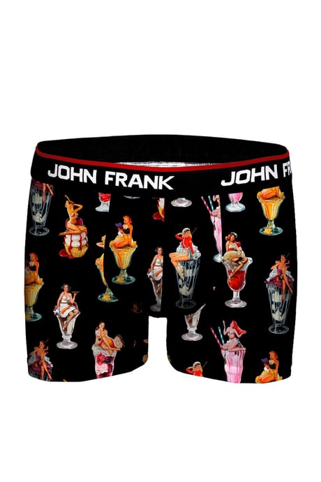 Μποξεράκι Ανδρικό John Frank με σχέδιo