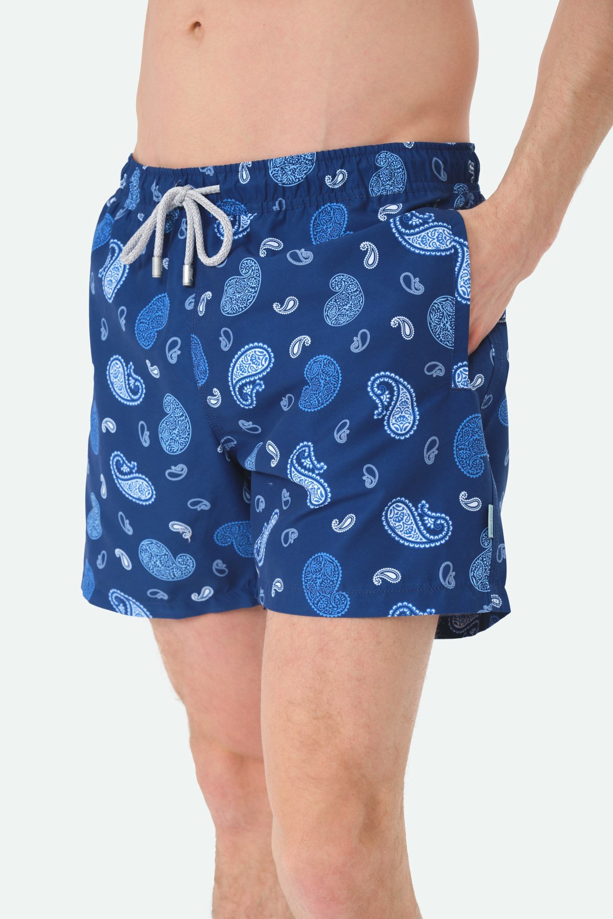 Ανδρικό Μαγιό John Frank Σορτς με Σχέδια - Image 3