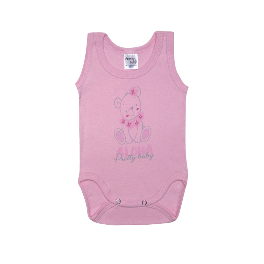 Βρεφικά Κορμάκια Τιράντα Συσκευασία 1 Τμχ Βαμβακερά 100% - Image 3