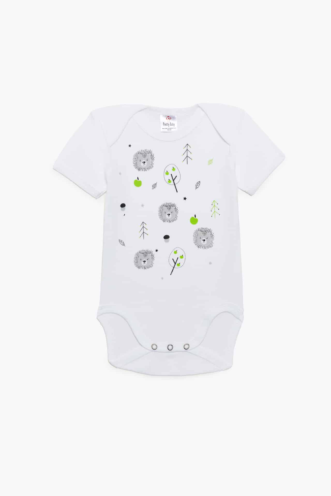 Βρεφικό Κορμάκι Με Κοντό Μανίκι 100% Βαμβακερά 1 Τεμάχιο Pretty Baby - Image 5