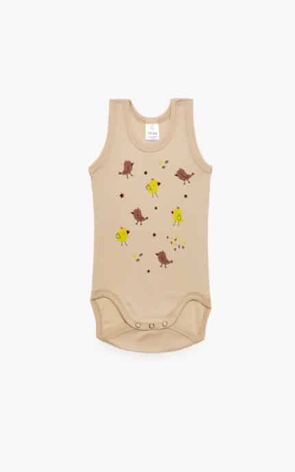 Βρεφικά κορμάκια Unisex Τιραντάκι Βαμβακερά 100% 6 Tεμάχια Pretty Baby - Image 2