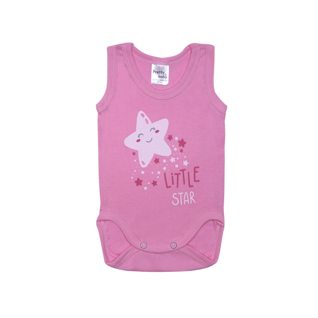 Βρεφικά Κορμάκια Τιράντα Συσκευασία 1 Τμχ Βαμβακερά 100% - Image 2