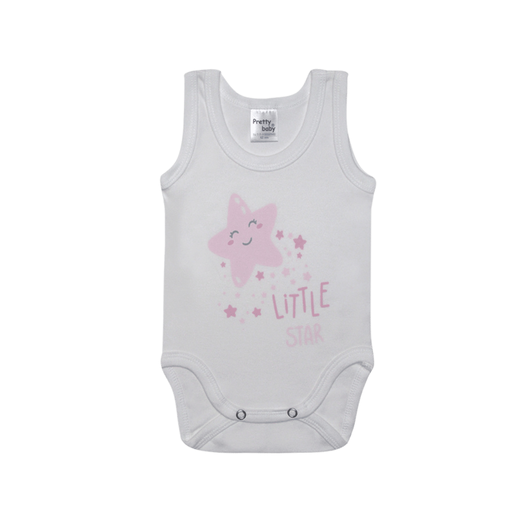 Βρεφικά Κορμάκια Τιράντα Συσκευασία 1 Τμχ Βαμβακερά 100% - Image 2