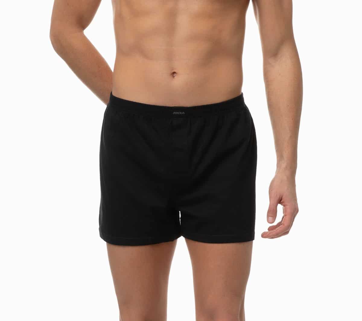 Boxer Minerva Φαρδύ Ανδρικό Βαμβακερό με άνοιγμα 2 τμχ