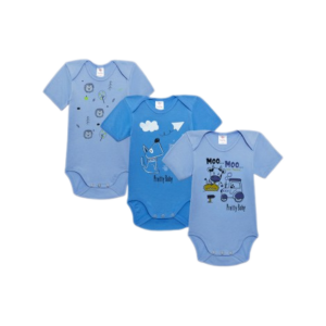 Βρεφικά Κορμάκια Κοντό Μανίκι 1 Pack  Pretty Baby