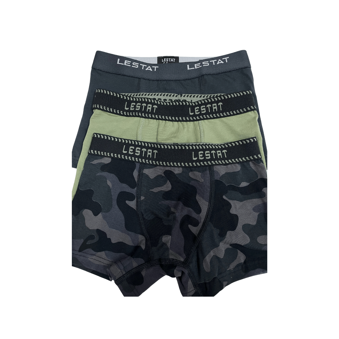 Παιδικά Μποξεράκια Army Lestat 3 Pack