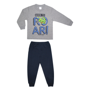 Πιτζάμα Παιδική Χειμερινή Με Τύπωμα Born to Roar Pretty Baby