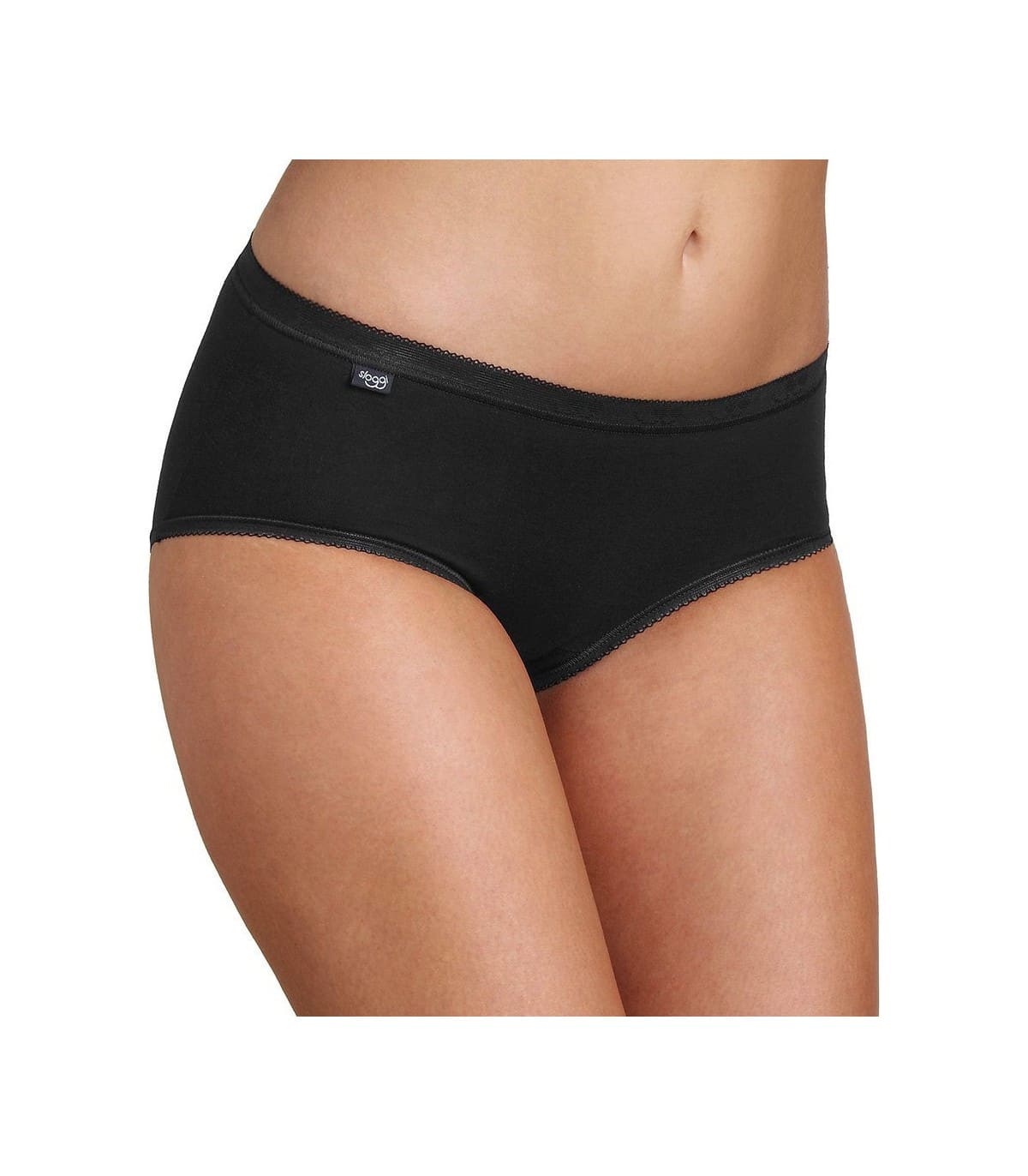 Sloggi Basic Midi plus Βαμβακερό Γυναικείο Slip