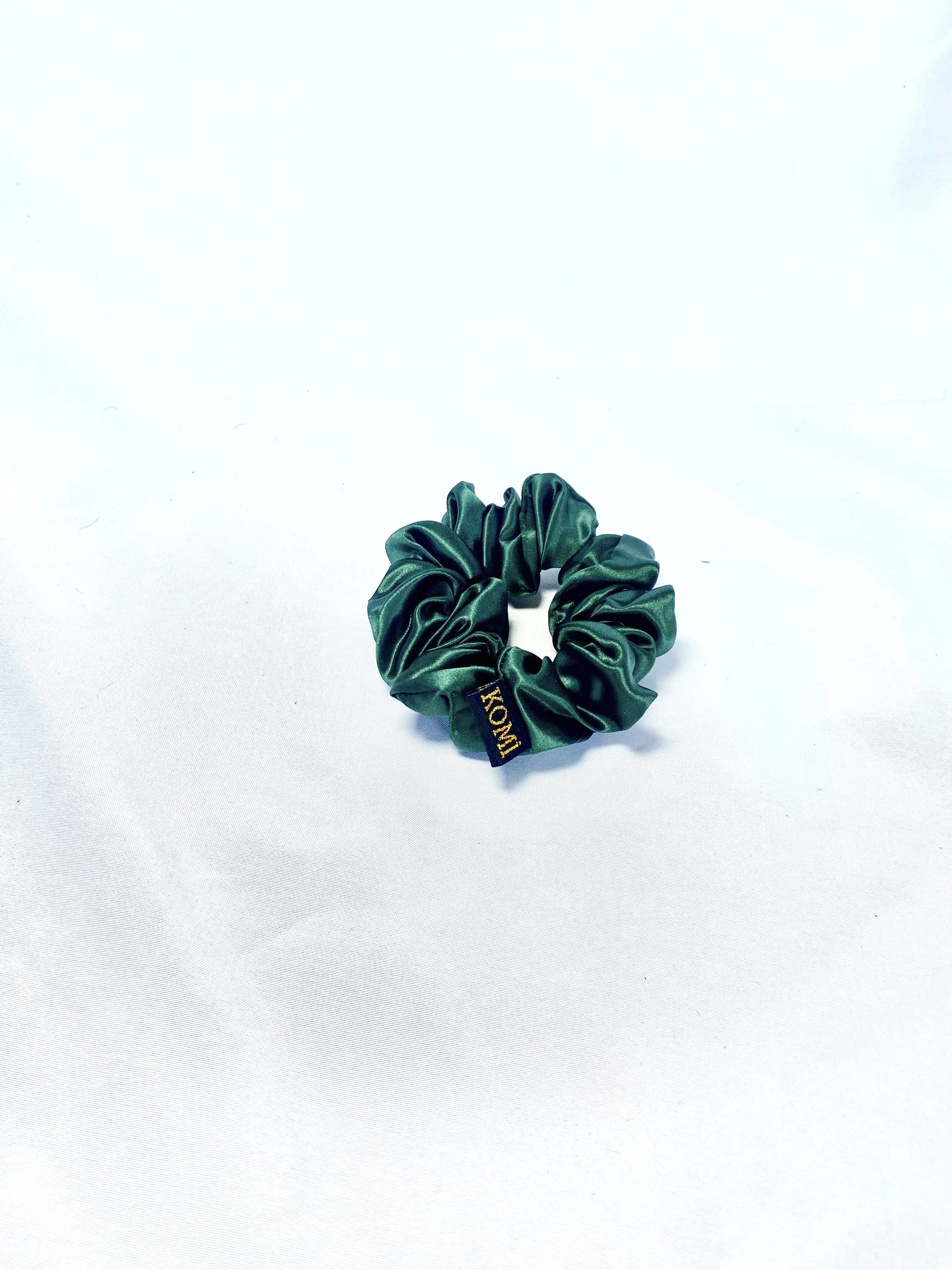 Silk Scrunchies Κυπαρισσί Komi