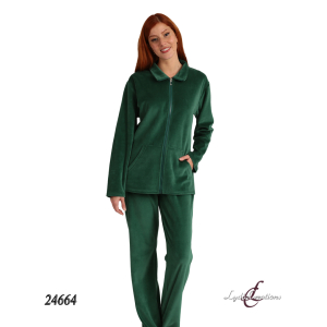 Alternative view of Γυναικείο Βελούδινο Homewear Σετ  Lydia Creation