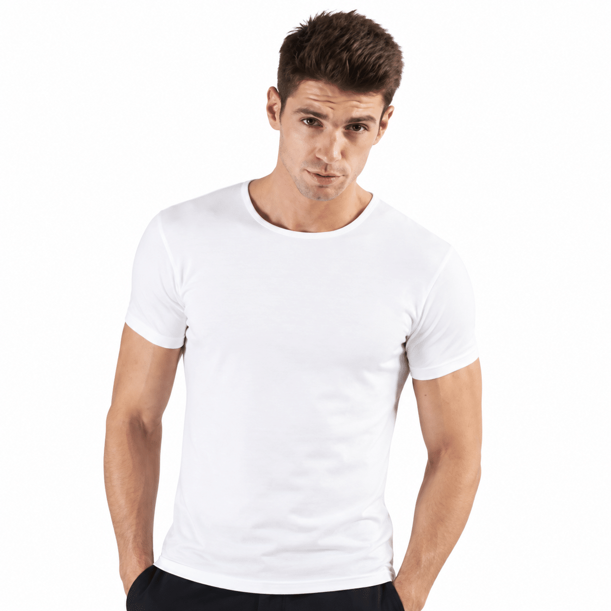 Ανδρικό φανελάκι κοντό μανίκι 2Pack Vero By Aslanis