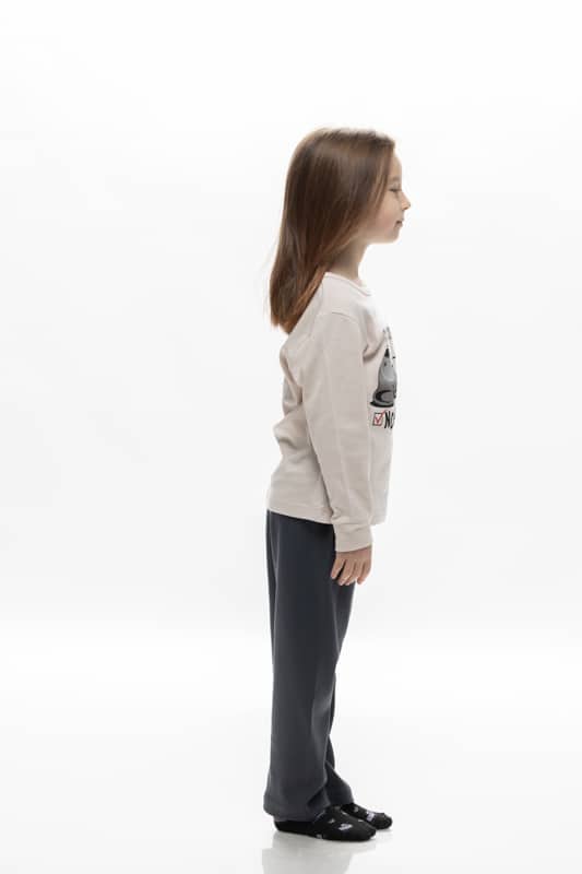 Unisex Παιδική Πιτζάμα Με Τύπωμα Galaxy - Image 5