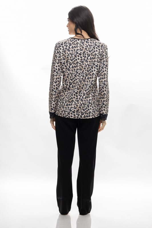 Γυναικεία Πιτζάμα Με Animal Print Galaxy - Image 3