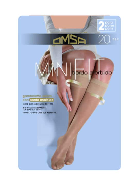 Γυναικεία Καλτσάκια Τρουακάρ Omsa Minifit 20 Den 2Pack