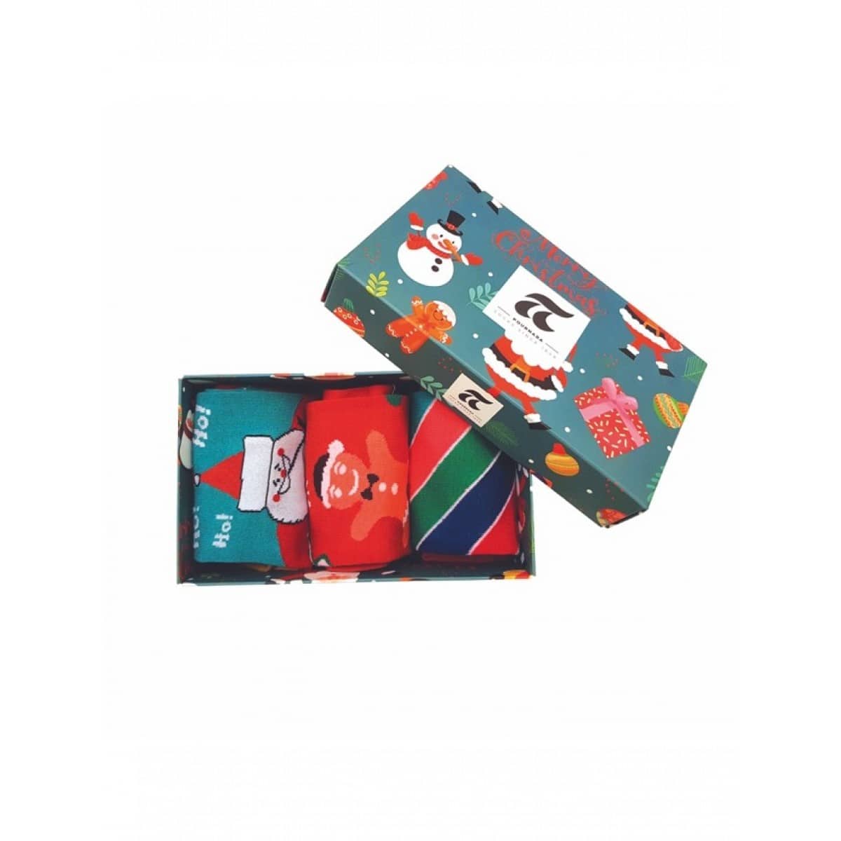 Χριστουγεννιάτικες Κάλτσες Πουρνάρα Σετ 3 Pack