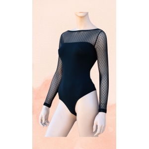 Κορμάκι Vero by Aslanis Με Διαφανή Μανίκια