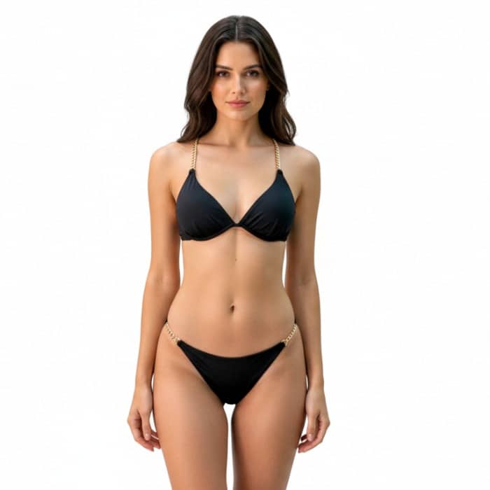 Γυναικείο Μπικίνι με Αλυσίδες & Κόσμημα Sexy Brazilian