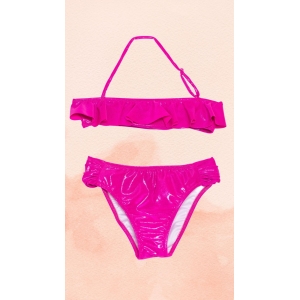 Παιδικό μπικίνι shiny με λαμπερή υφή – σχέδιο Tortue