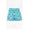 Παιδική μαγιό βερμούδα σιέλ με σχέδιο χελώνες – Tortue