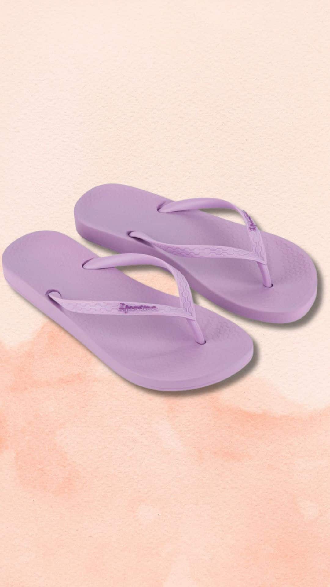 Γυναικεία Ανατομική Σαγιονάρα Λιλά Ipanema