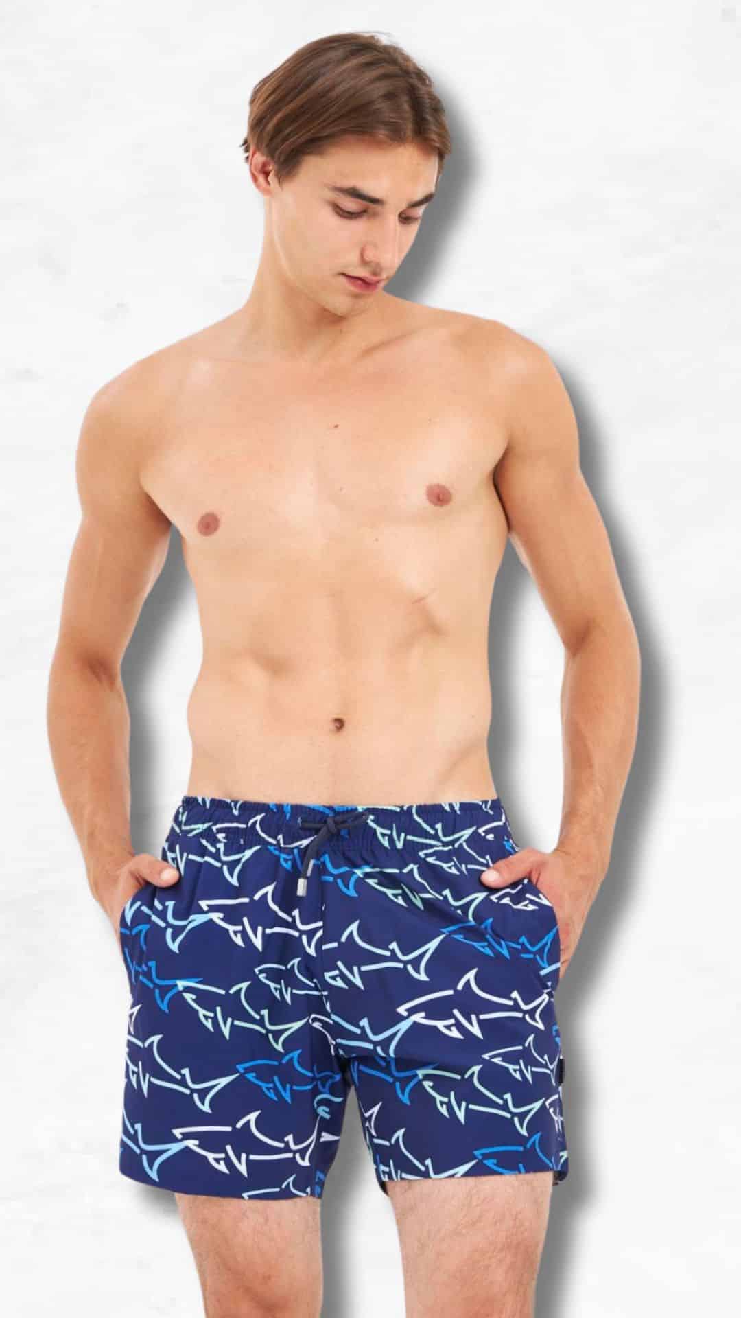 Ανδρικό Μαγιό Με Shark John Frank