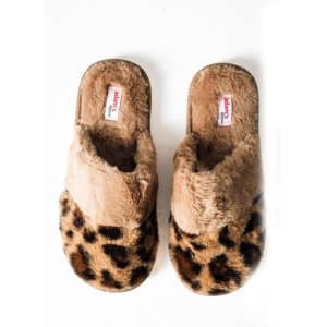 Γυναικεία Παντόφλα Λεοπάρ – Adam's Shoes