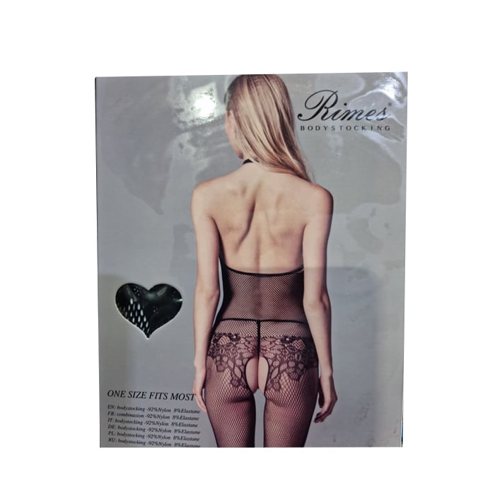 Ολόσωμο Δαντελωτό με Ανοίγματα – One Size - Image 2