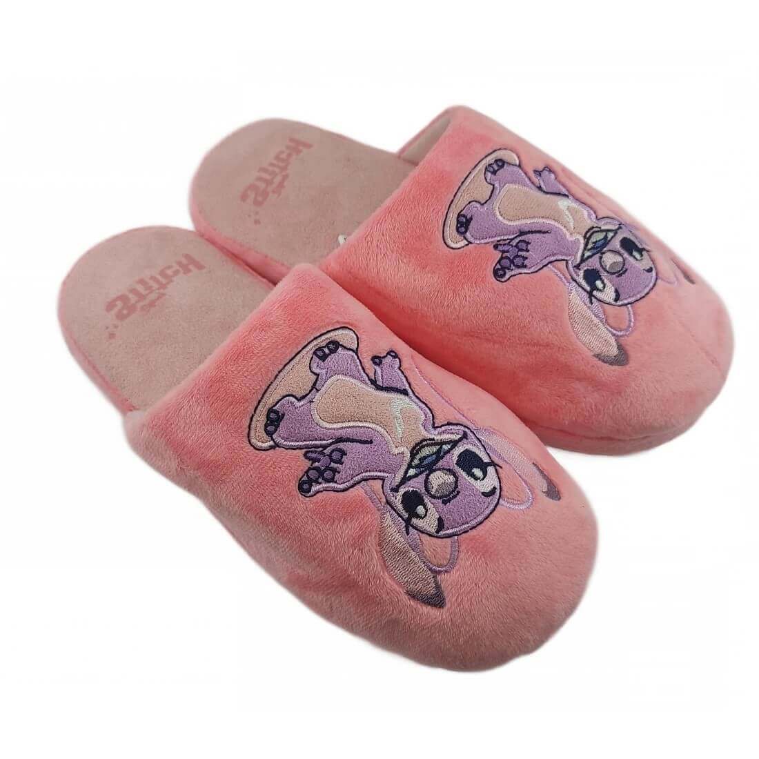 Γυναικεία παντόφλα Lilo & Stitch – Ροζ (Adam's Shoes) - Image 4