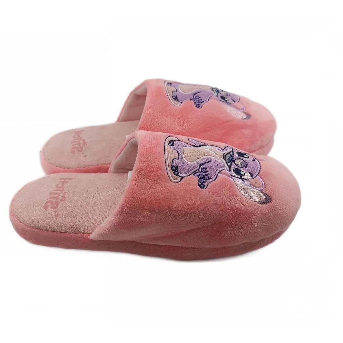 Γυναικεία παντόφλα Lilo & Stitch – Ροζ (Adam's Shoes) - Image 2