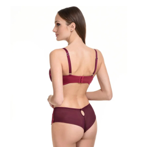 Alternative view of Σουτιέν Μπορντό με Ιριδίζοντα Δαντελωτά Λουλούδια